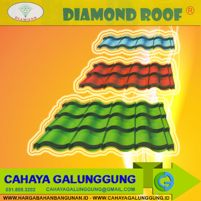 Harga Genteng Metal Diamond Roof Terbaru