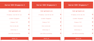 Memilih  Server SSH Singapura 3