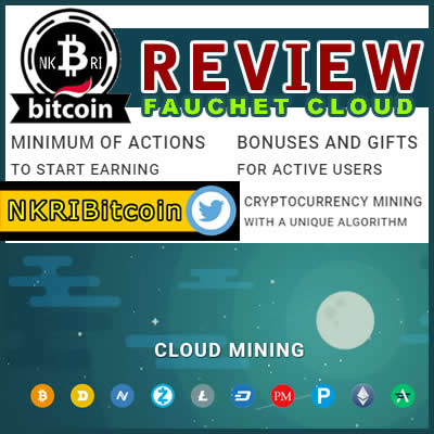 #14 Tips Trik Cara Menghasilkan Bitcoin dan Altcoin Bonus Gratis 2000 Doge + 10 USD Review Fauchet Cloud