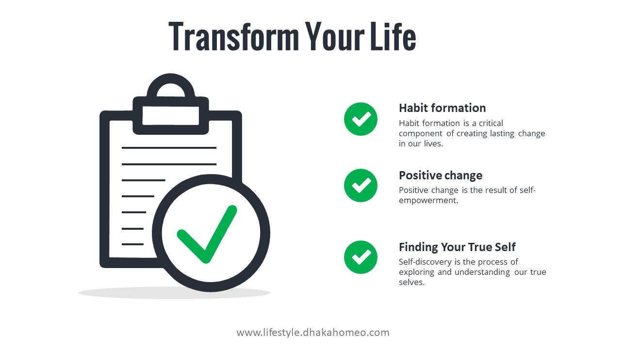 Transform Your Life: Empower Yourself with Simple Changes