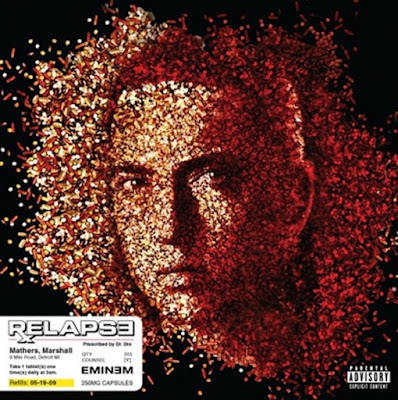 official album cover:Eminem-Relapse-2009