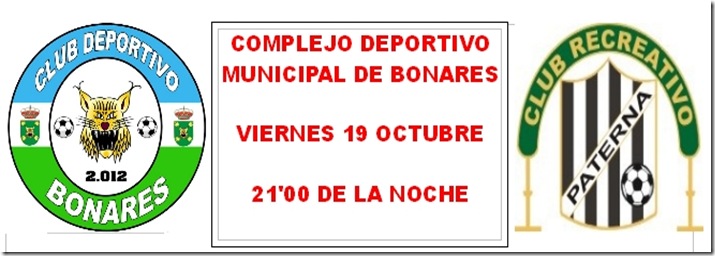 CARTEL BONARES PATERNA