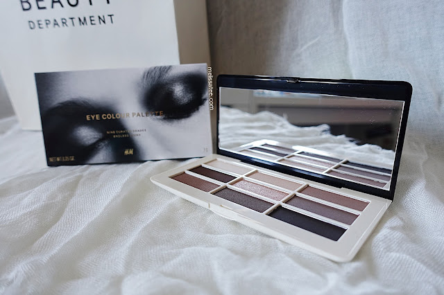 hm beauty, hm beauty department, hm beauty eye colour palette review, smoky nudes, hm smoky nudes palette, hm smoky nudes palette review