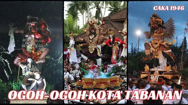 Foto Ogoh-Ogoh Kota Tabanan 2024