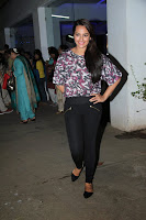 Sonakshi Sinha at the special screening of 'Bullett Raja'