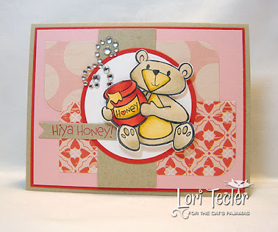 Hiya Honey-designed by Lori Tecler-Inking Aloud-stamps from The Cat's Pajamas