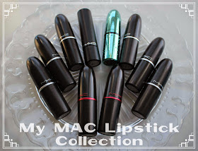 MAC lipstick collection