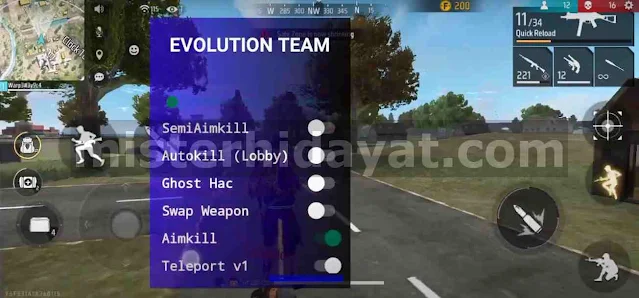 Evolution Team FF Apk