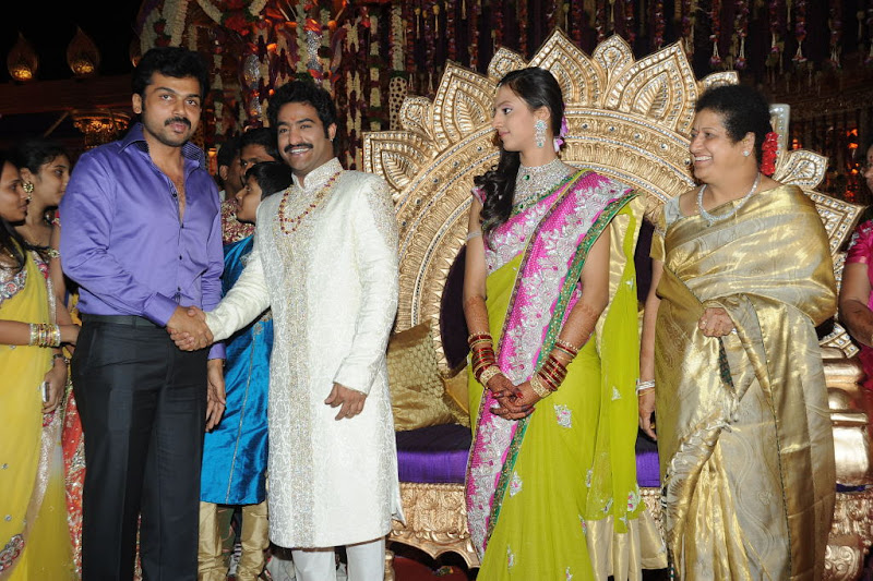 Celebrities  Jr NTR  Pranathi s Marriage film pics