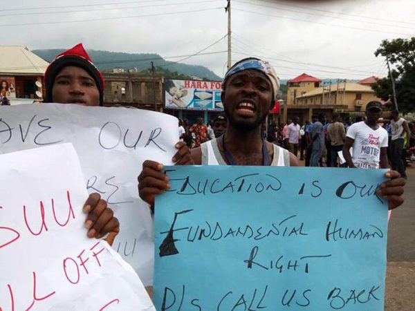 Kogi State University Students Protest Against 3-Months Old ASUU Strike