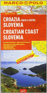 Croazia costa e centro, Slovenia 1:300.000. Ediz. multilingue