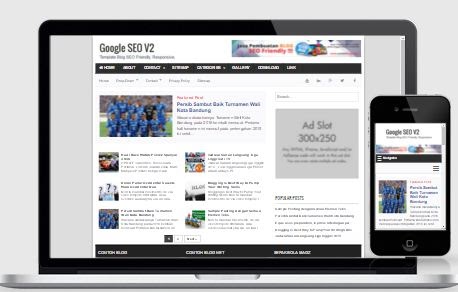 Google SEO V2 Blogger Template