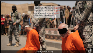 ISIS Terrorists B.ehead Old Man And Another On Spying Charge (Very Graphic Photos)