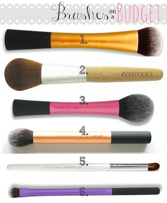 brushes on a budget! best makeup brushes under $10 - makingup-your-mind.blogspot.com