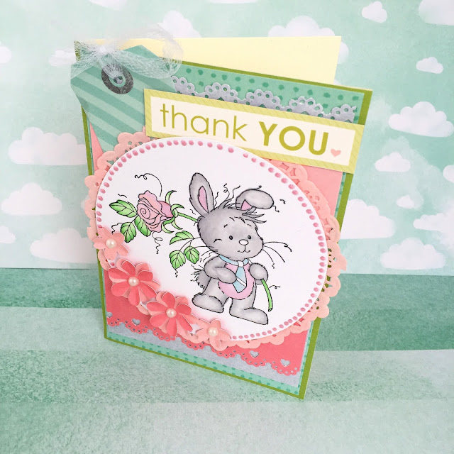 card with bunny