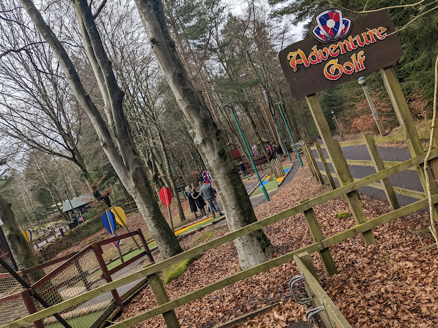 Adventure Golf with dogs at Center Parcs