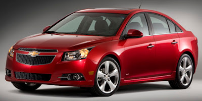 2012 Chevrolet Cruze 1XF Front View