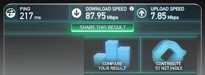 speedtest sample