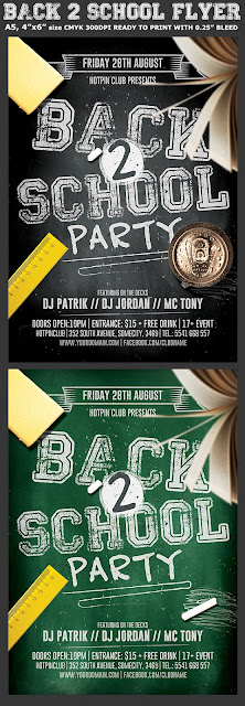  Back to School Flyer Template 2