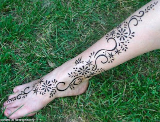 Henna Designs For Foot