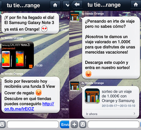 cuenta orange en line