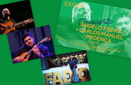 Concertos de Guitarra Portuguesa no Ideal, Clube de Fado - Porto