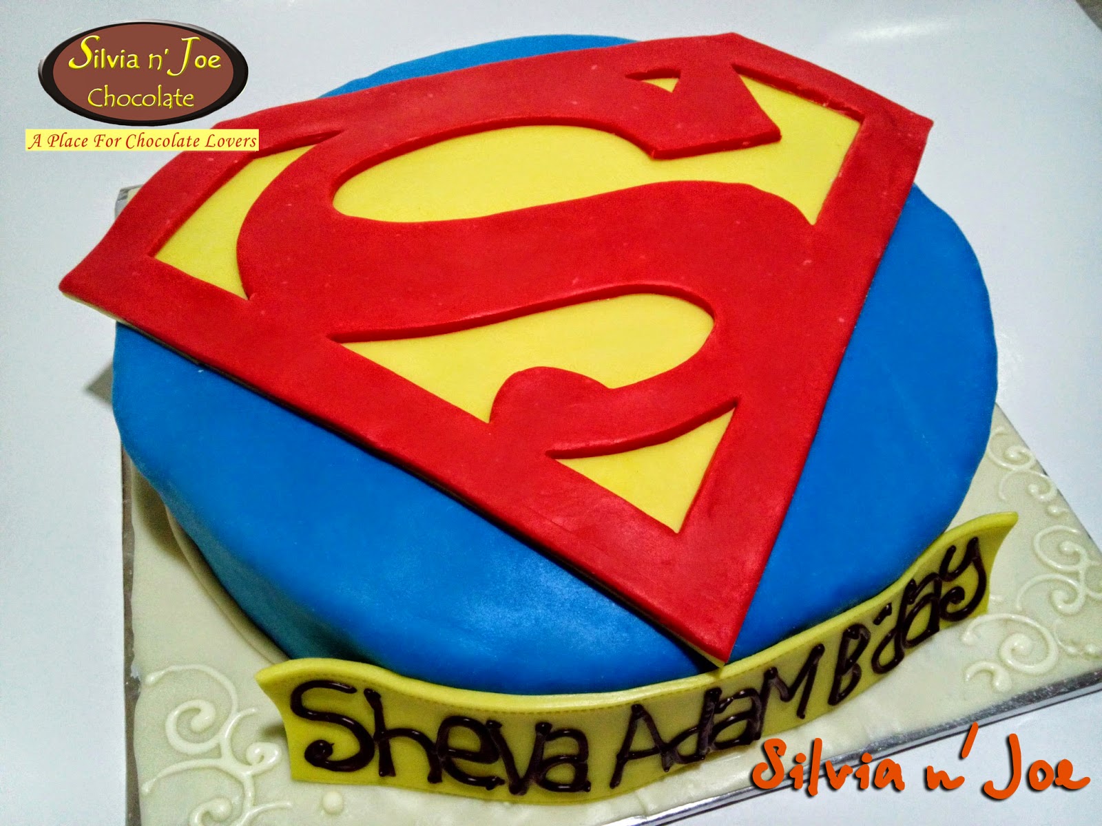 Cake Malang, Coklat Malang, Tart Malang, 3D Cake, Superman Cake