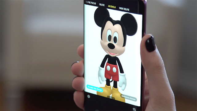 Disney AR Emoji Magic for the Galaxy S9 and S9+