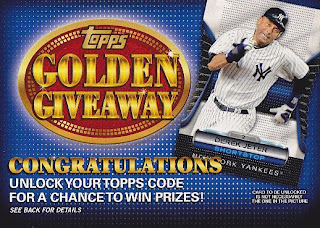 2012 Topps Golden Giveaway