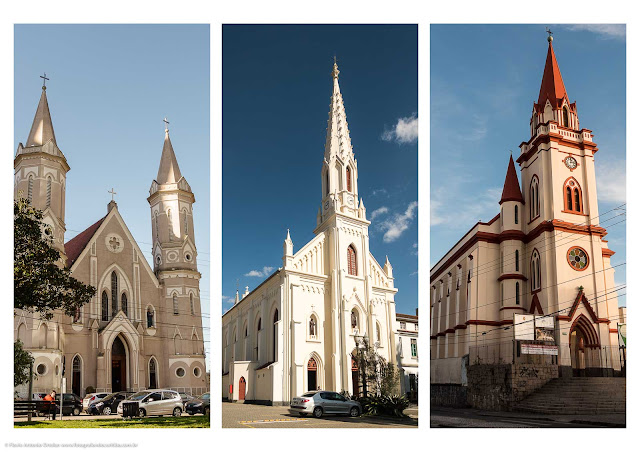 A Igreja do Senhor Bom Jesus do Cabral, a Igreja Bom Jesus dos Perdões e a Igreja Senhor Bom Jesus do Portão.