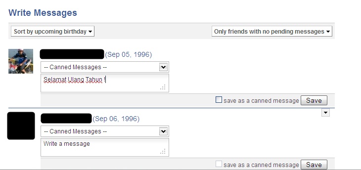 Cara Mengirim Ucapan Selamat Ulang Tahun FB Secara Otomatis