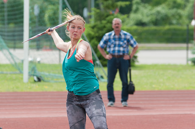 Jāņa Lūša kauss šķēpa mešanā jawelin thrown