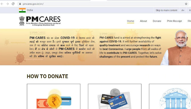 Netas push dubious website on social media urging donations for PM CARES