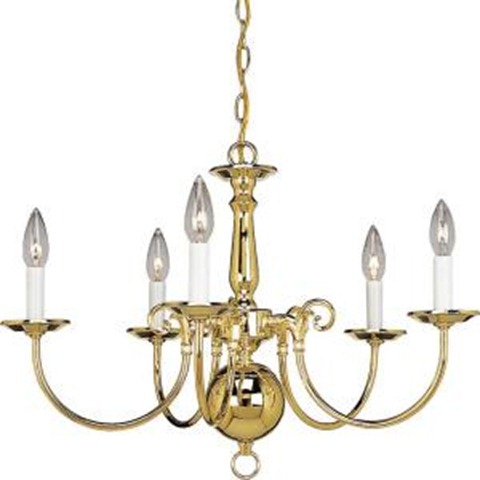 chandelier before