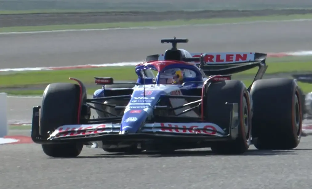 Daniel Ricciardo nelle prove libere del gran premio del Bahrain 2024