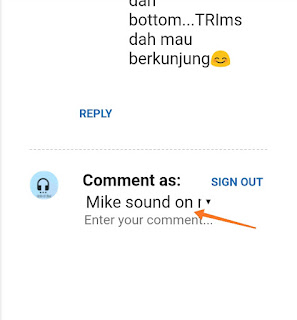 Cara blog walking dengan name/url diblog SOUNDONMIKE