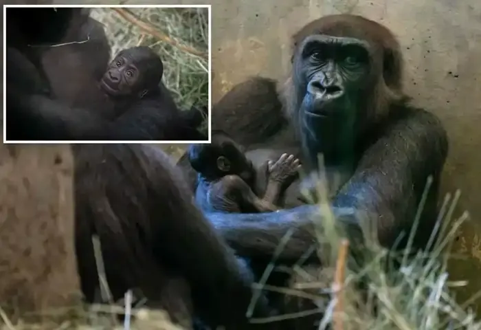 Wild Animal, Animal, US Zoo, Zoo, Gorilla, Bizarre News, World News, American News, Washington, US zoo thought this gorilla was a male until it gave birth to a baby.