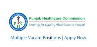 PHC Punjab Healthcare Commission Latest Jobs in Lahore April 2024