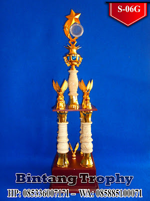 Gambar Trophy Kaki 4, Trophy Kaki 4 Marmer, Harga Trophy 4 Kaki 1 Set