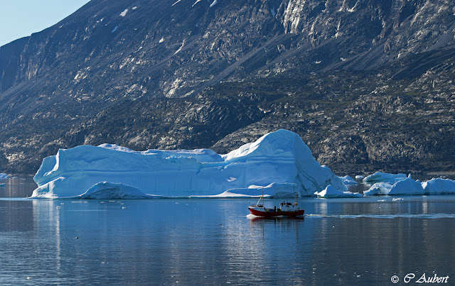 iceberg, Ummanaq, baie d'Ummanaq, Groenland, Le Soléal