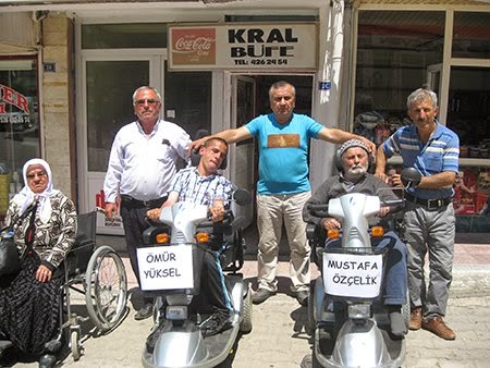 Dost Eli Bozkır’daki engellileri unutmadı 