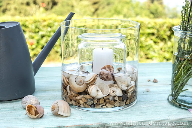 Blumen im Glas Deko selber machen