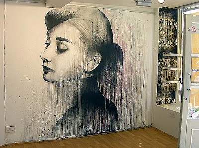 Mural Audrey Hepburn