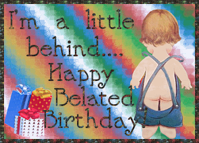 Free Belated Happy Birthday Wallpapers Download