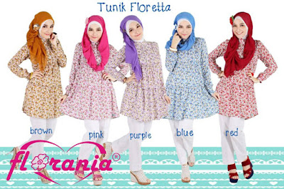 Baju Tunik Cantik Floretta Florania 