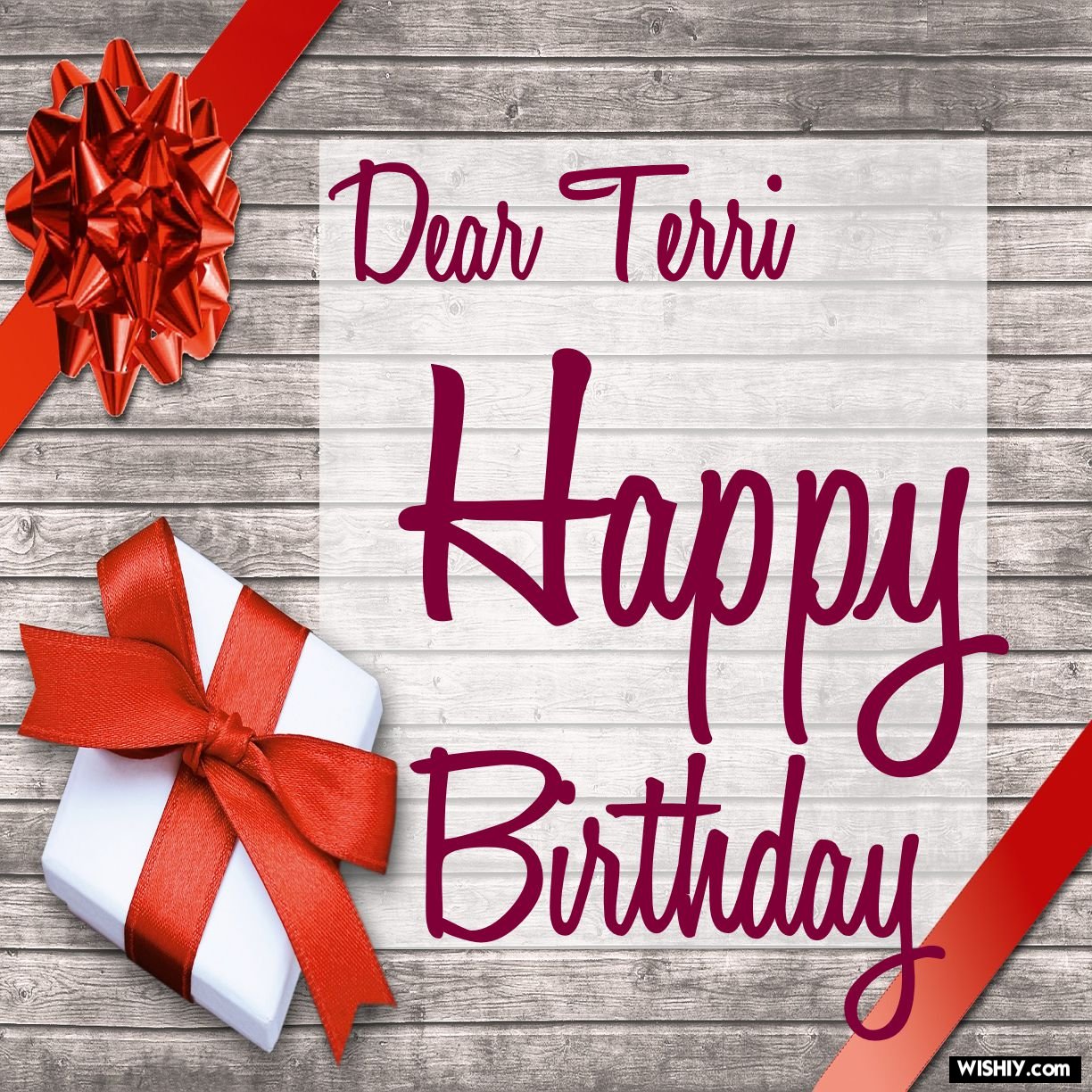 happy birthday terri image