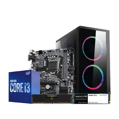 Intel 10th Gen Core i3-10100 Custom Desktop PC