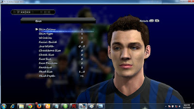 Download Face and Hair Matteo Kovacic Inter Milan Pes 2013