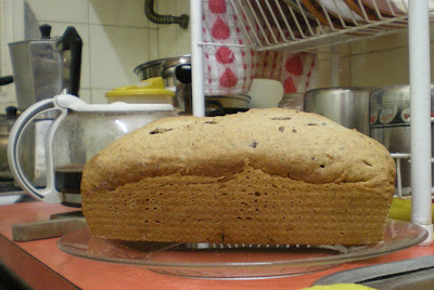 Pan de banana con chips de chocolate