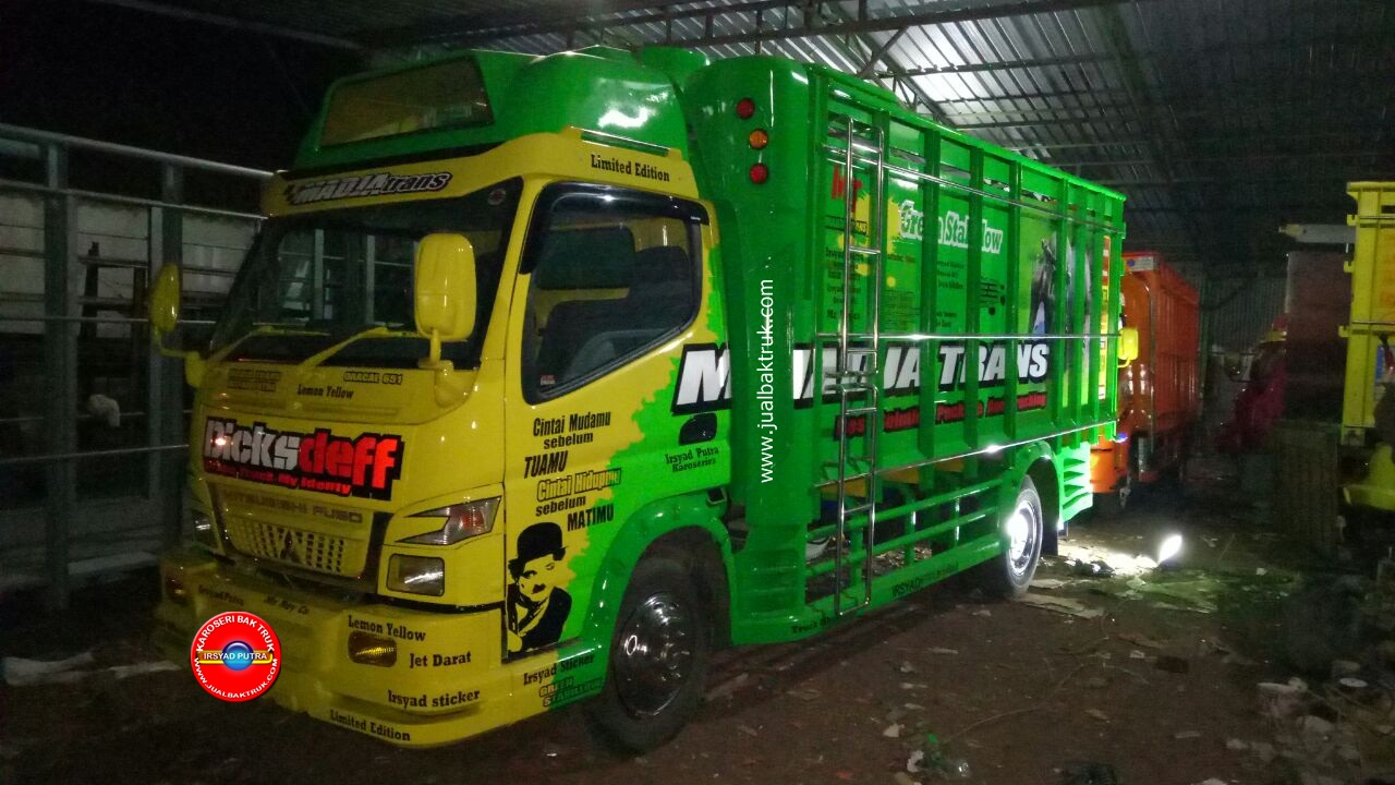  Bak  Truk  Kayu Merbau Edisi YelloW Green Yogyakarta Jual 